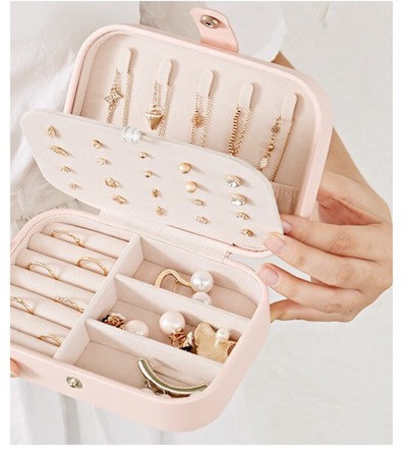 ZARA Personalised Travel Jewellery Box with names name Etsy