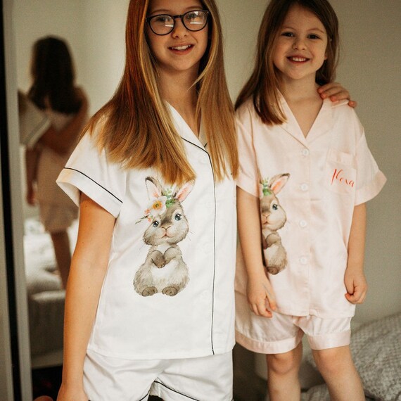 ALEXA Satin Pyjamas With Short 