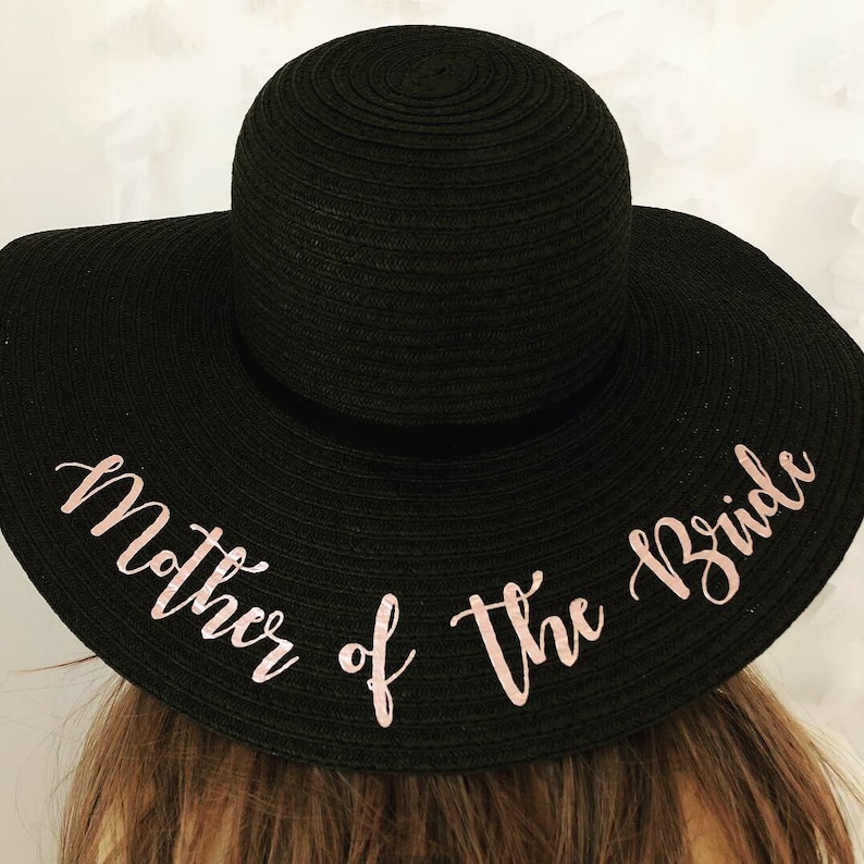Cappello da sole da sposa personalizzato cappello di paglia | Etsy Italia