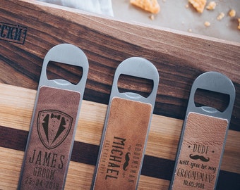 personalize bottle opener groomsman proposal beer custom bottle opener beer opener custom bar blade