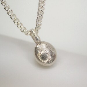 Asteroid Nugget Sapphire Pendant image 9