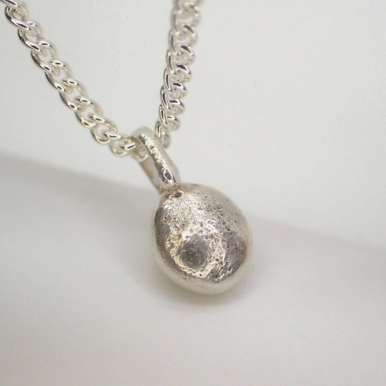 Asteroid Nugget Sapphire Pendant image 9