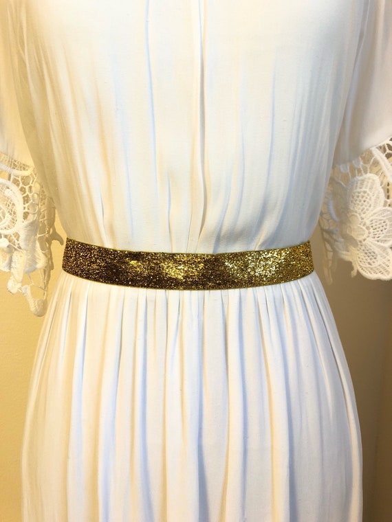 green emerald velvet dress Rose Gold Rhinestone Beaded Belt Style: Napa