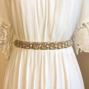 Crystal Vintage Inspired Beaded Sash