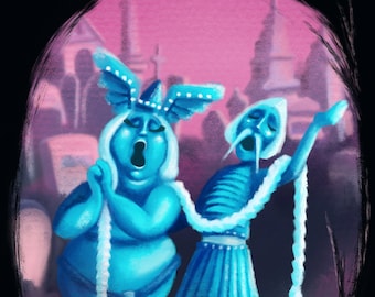 Happy haunts opera singers