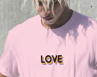 Pride Love is Love Unisex Jersey Short Sleeve Tee