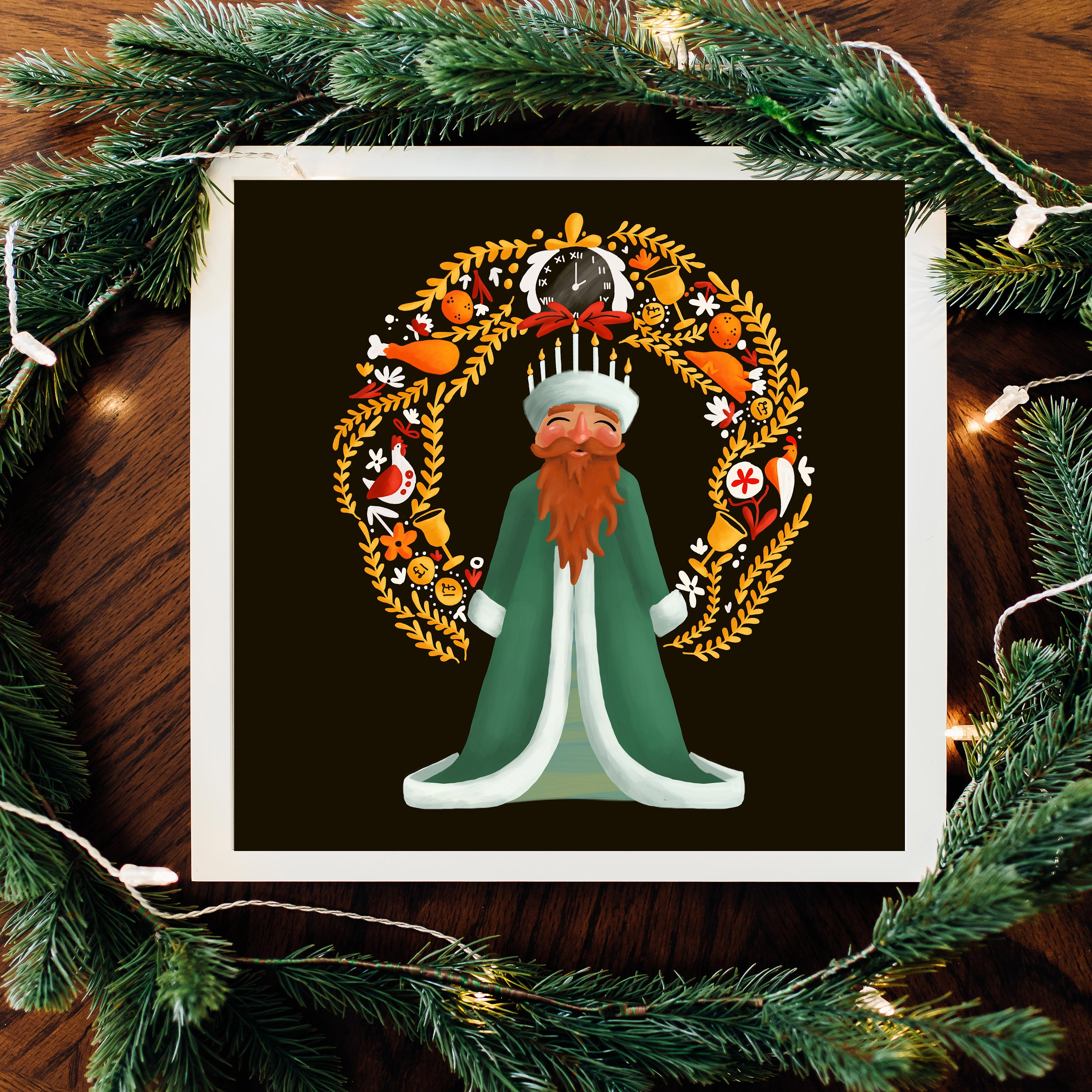 Fantasma del regalo de Navidad DESCARGA DIGITAL // Cuento de Navidad - Etsy  México, image size:3000x2999