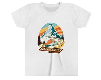 Matterhorn Bobsled ride Youth Short Sleeve Tee