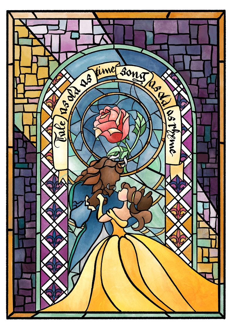 Tale As Old As Time Beauty and the Beast Print
cadeaux de noel comédie musicale