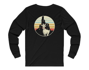 Big Thunder Mountain Railroad Goat Long Sleeve Tee // Classic Disney Ride Fan Tee