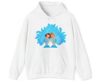 White Christmas Sisters Hooded Sweatshirt
