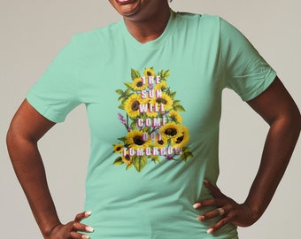 The sun will come out tomorrow Unisex Jersey Short Sleeve Tee