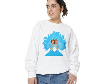 White Christmas SISTERS crew neck Sweatshirt