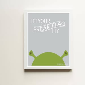 Freak Flag Art Print