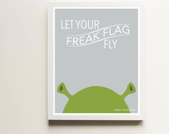 Freak Flag Art Print