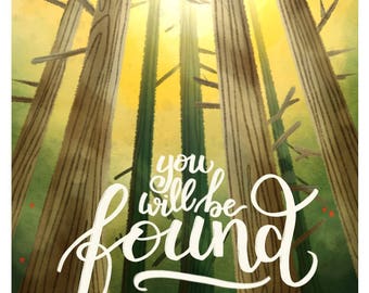 Dear Evan Hansen you will be found.