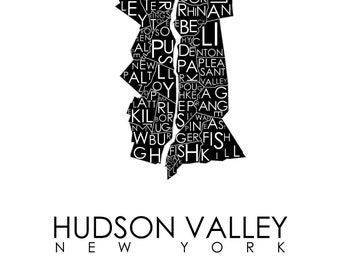 Hudson Valley Black on White