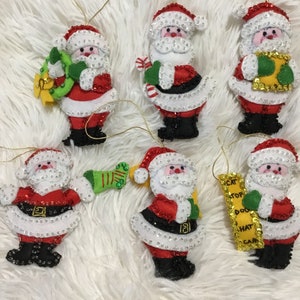 Bucilla, Holiday, Vintage Christmas Bucilla Ornament Kit Jeweled Felt 339  Nursery Rhymes