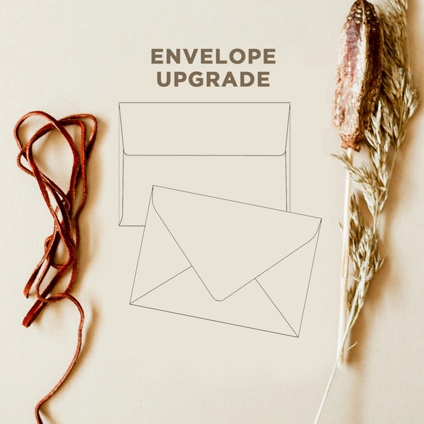 Envelope Upgrade Euro Triangle Flap A7 Ivory Off White Blush Pink Sky Baby Blue Forest Green Brown Kraft Burgundy Square Flap Envelopes