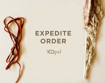 Expedite Order: Rush Proof, Revision, Personalization Add-On