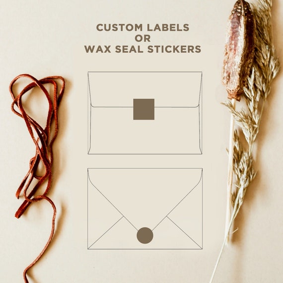 Personalized Envelope Seals Wedding Invitation Wax Seals Custom