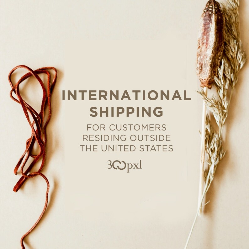 International shipping fees
