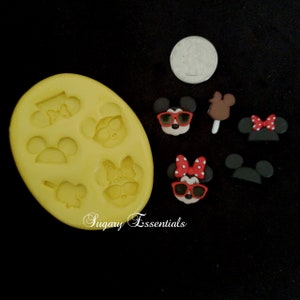 5 Pcs MM Themed Park Mold