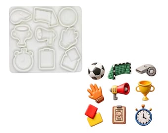 Sports Themed Silicone Mold