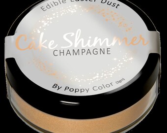 Cake Shimmer - Champagne - Edible