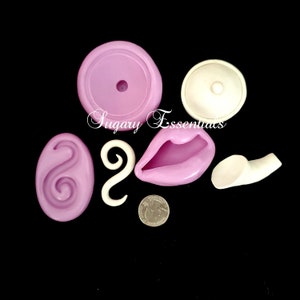 3 Pcs. Tea Pot  Mold