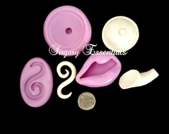 3 Pcs. Tea Pot  Mold
