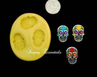 3 Pcs. "Dia De Los Muertos" Mold