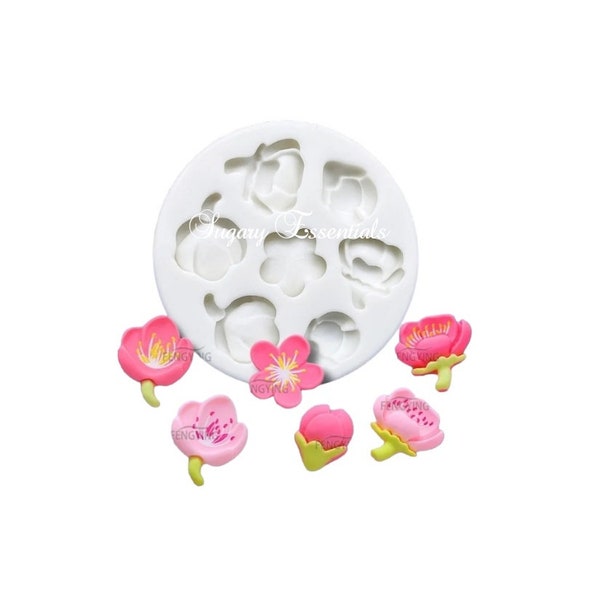 Various Cherry Blossom Flower Mold