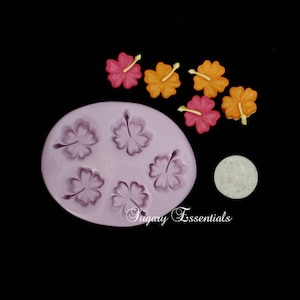 5 Pcs. Hibiscus Mold