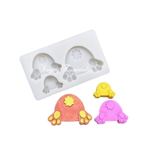 3 Pcs. Bunny Tails Mold