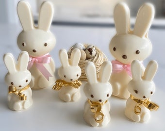 Mini Sitting Bunny 3-Part Chocolate Mold (BWB)