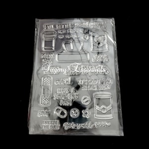 Medical Themed Clear Stamp