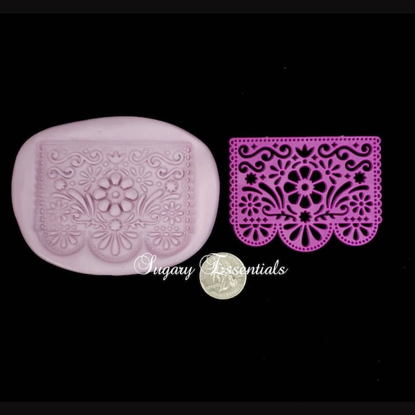 Molde Papel Picado Grande