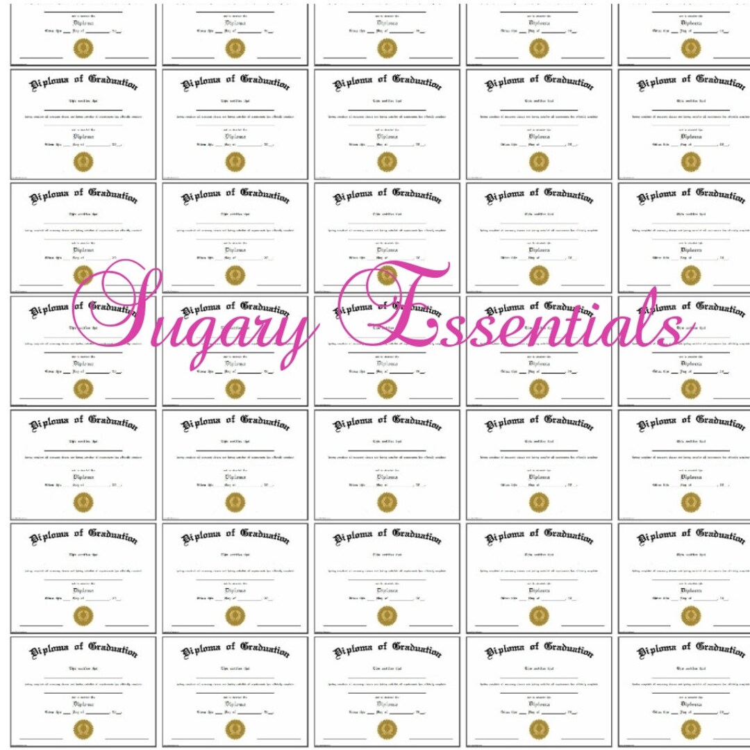 Graduation Diploma edible Images - Etsy