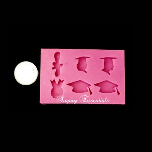 6 Pcs. Mini Graduation Mold