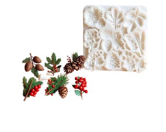 Pinecone & Berries Mold