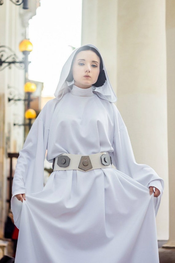 Zes stropdas psychologie Princess Leia Costume Princess Leia White Gown Star Wars - Etsy
