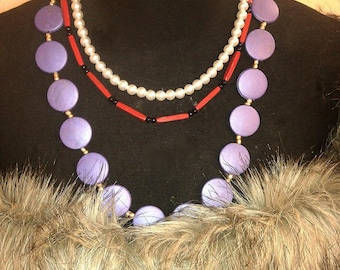 Conjunto completo de tres piezas de collar y tocado de Lulu, accesorios de cosplay de Final Fantasy. ENVÍO GRATIS.