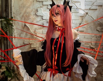 Krul Tepes cosplay costume from Owari no Seraph. Adult Krul Tepes cosplay costume.