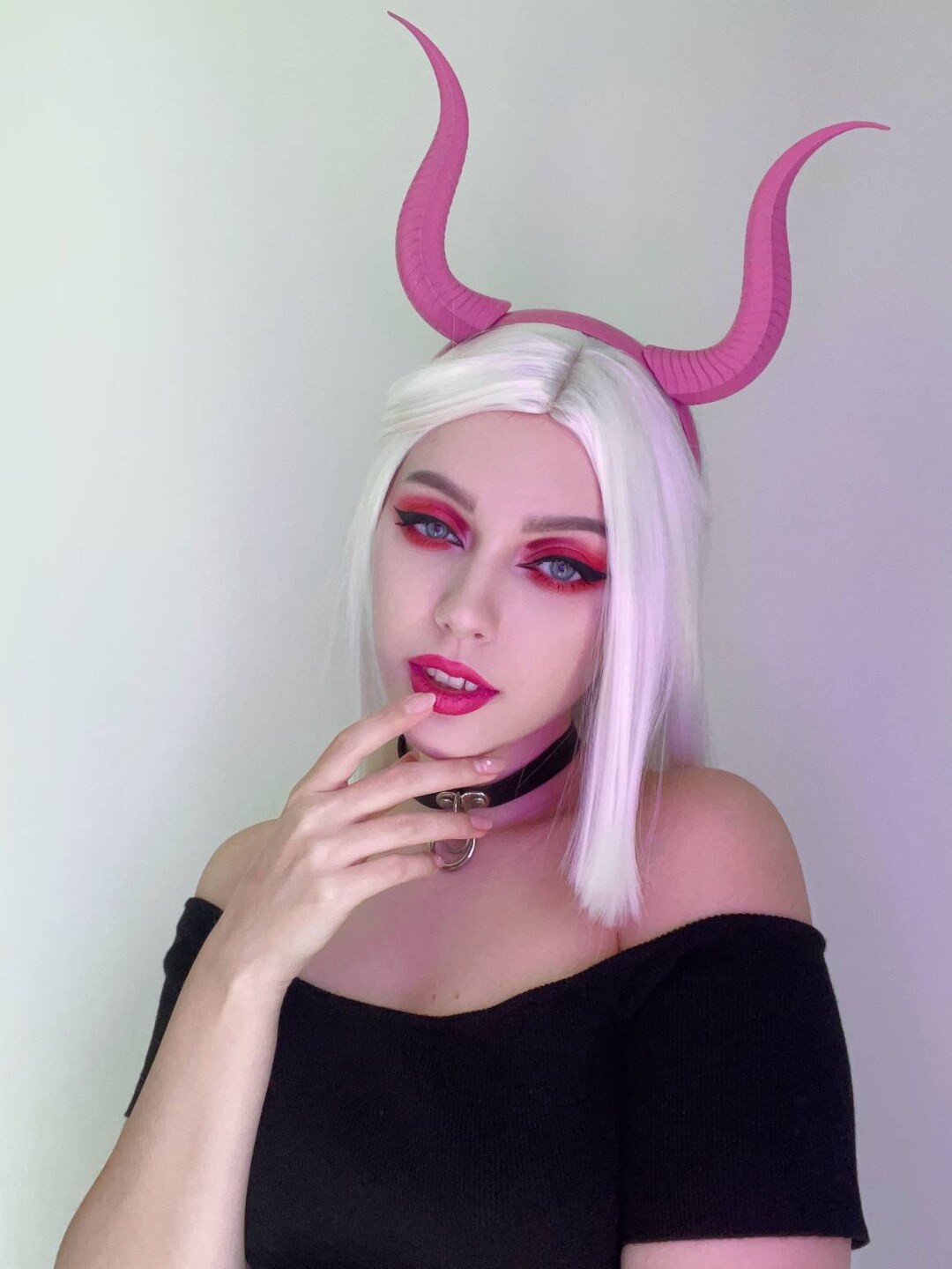 Bandage Avec Cornes De Dragon Pour Cosplay - En Résine Légère Et Creuse - Pour Halloween, Spectacles, Fêtes Déguisées - Accessoire Costume Réaliste - 3