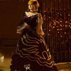 Beato dress, Beatrice cosplay costum adult, Umineko no Naku Koro ni cosplay, When the Seagulls Cry cosplay image 2