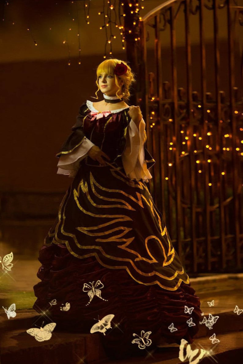 Beato dress, Beatrice cosplay costum adult, Umineko no Naku Koro ni cosplay, When the Seagulls Cry cosplay image 2