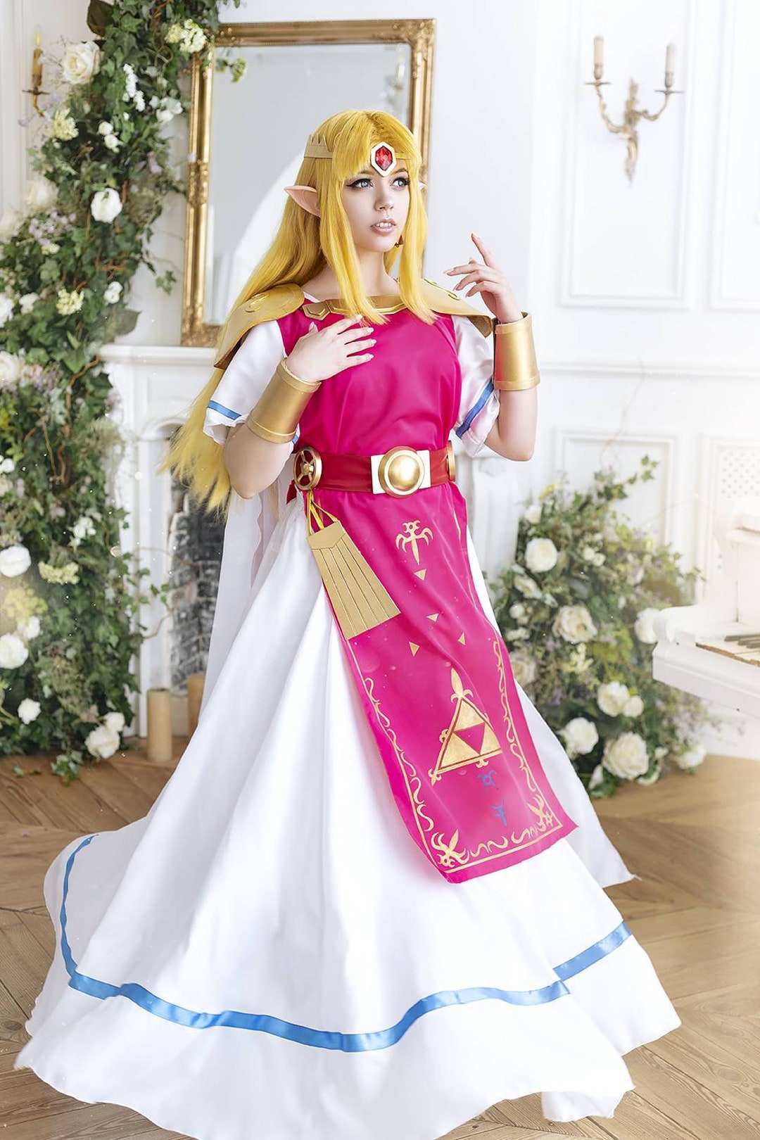 Princess Zelda Belt Ocarina of Time Cosplay Costume -  Sweden