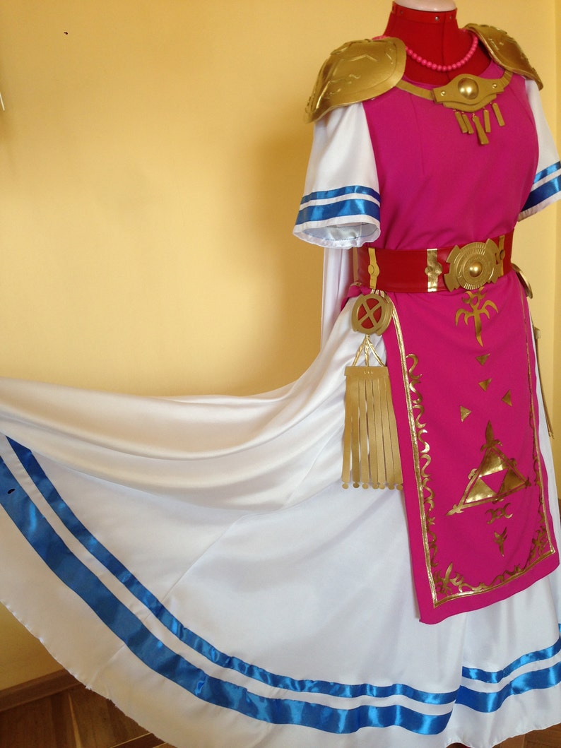 Princess Zelda Cosplay Costume Super Smash Bros Ultimale