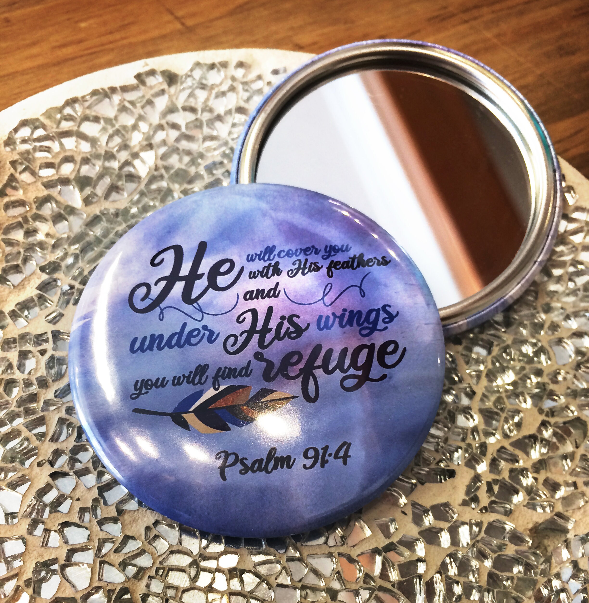 Pocket Mirror / Bible Verse Print / Scripture Print / Kids Etsy